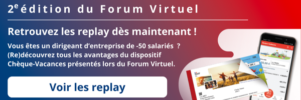 Visuel replay Forum virtuel cheque vacances